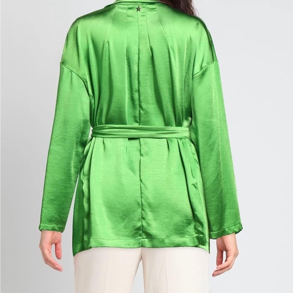 SOUVENIR. Bright Green Blazer. Size M. Runs Large! Made in Italy 🇮🇹 - Picture 2 of 16